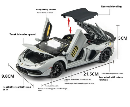 1:24 Lamborghini Aventador SVJ63  Model