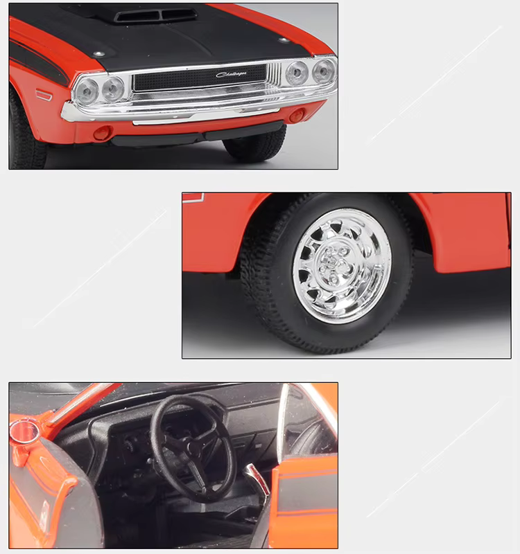 1:24 1970 DODGE Challenger T/A  Model