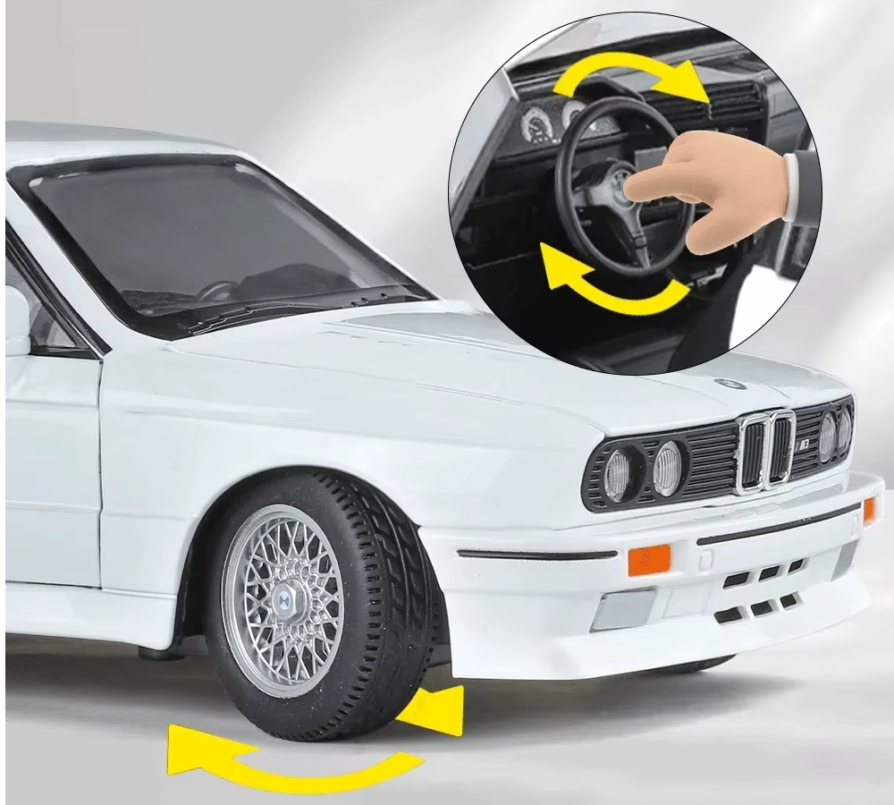 1:24 BMW M3 E30 Model