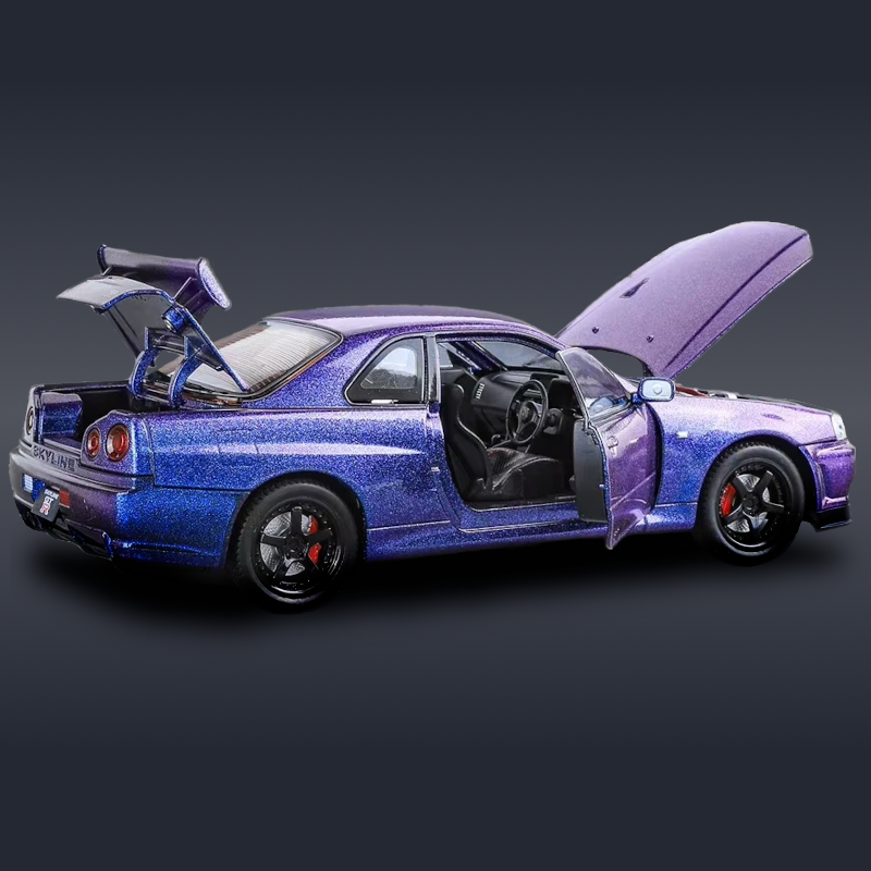 Nissan Skyline GTR-R34 Model 1:24