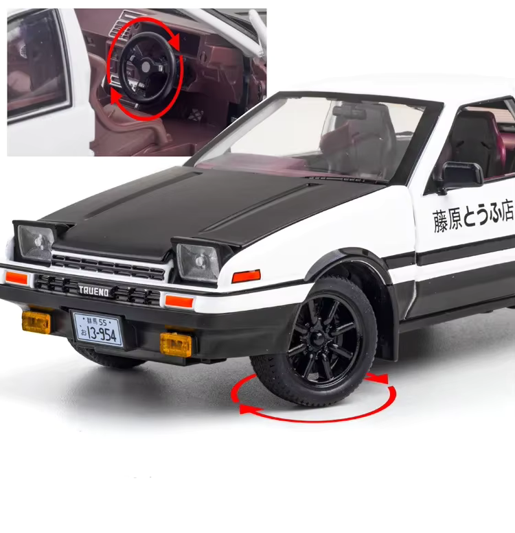 1:24 Toyota AE86  Model