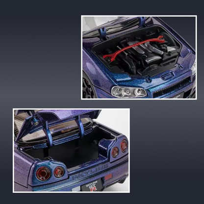 Nissan Skyline GTR-R34 Model 1:24